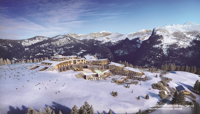Новый курорт открывается в Альпах
