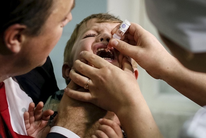 В Министерстве здравоохранения сообщили о катастрофической нехватке вакцин от полиомиелита