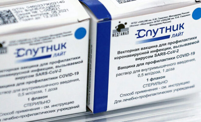 В Калужскую область поступило 6 600 доз вакцины «Спутник-Лайт»