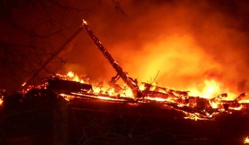 Калужанина подозревают в поджоге фермы для сокрытия следов преступления